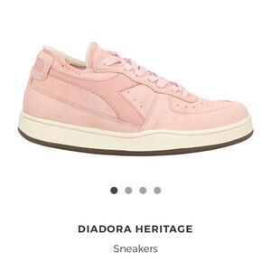 Diadora Heritage MI BASKET ROW CUT in pink powder, unisex Men’s 7.5, Women’s 9